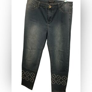 Baccini Y2K embellished women’s jeans 14p